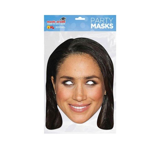 Masque carton Meghan Markle