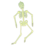 Phosphorescent articulated skeleton