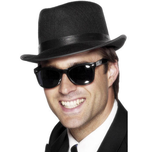 Lunettes années 50 noires