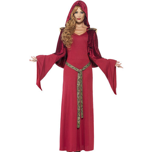 Medieval priestess women's costume