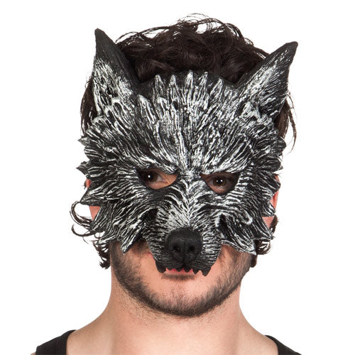 Demi masque loup garou
