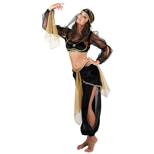 Woman's belly dancer costume