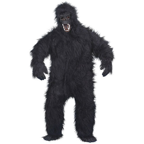 Black gorilla men's costume