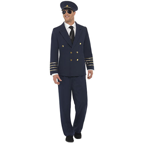 Men's Navy Pilot Costume