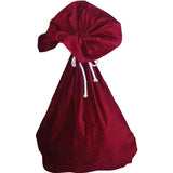 Red velvet Santa's sack