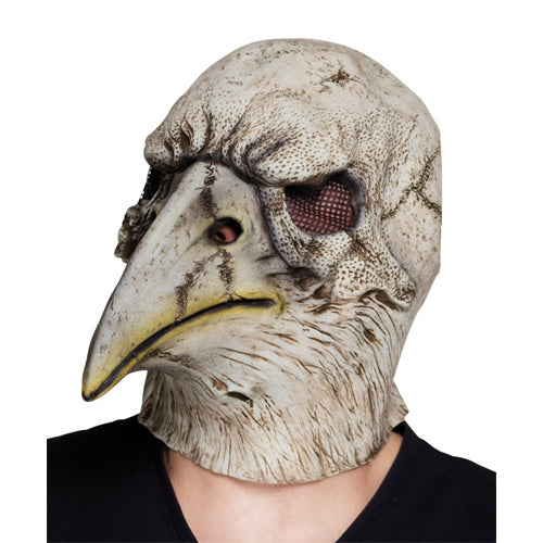 Masque tête d'aigle en latex