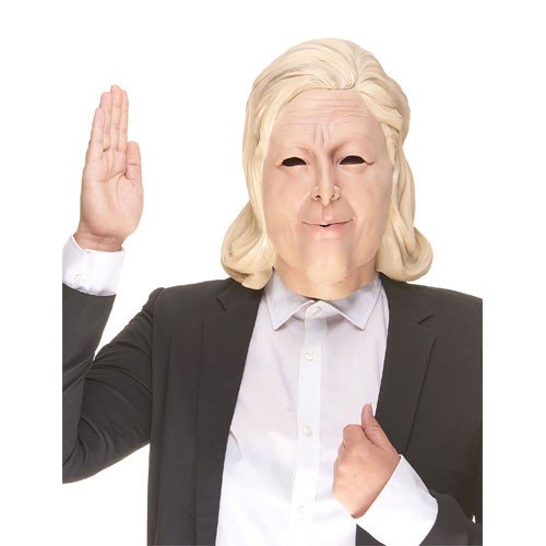 Marine Le Pen latex mask