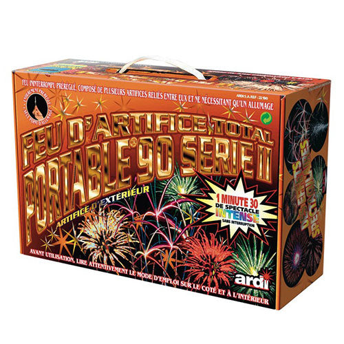 Feu d'artifice total portable 150 série II