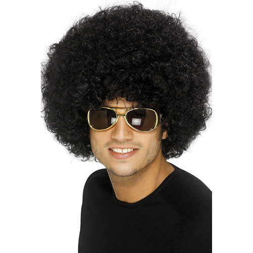 Perruque afro noire