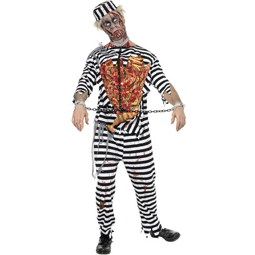 Zombie Prisoner Man Costume