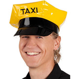 yellow taxi cap