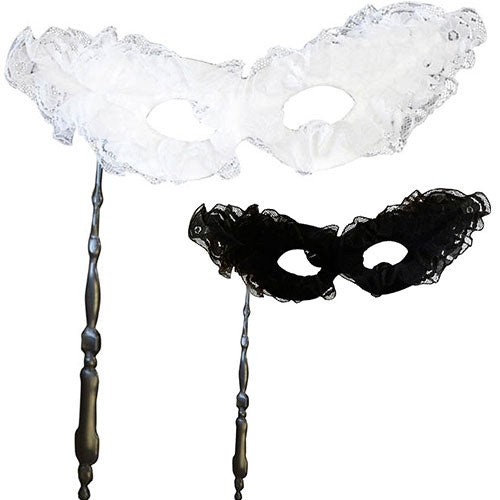 Loup grand bal noir ou blanc