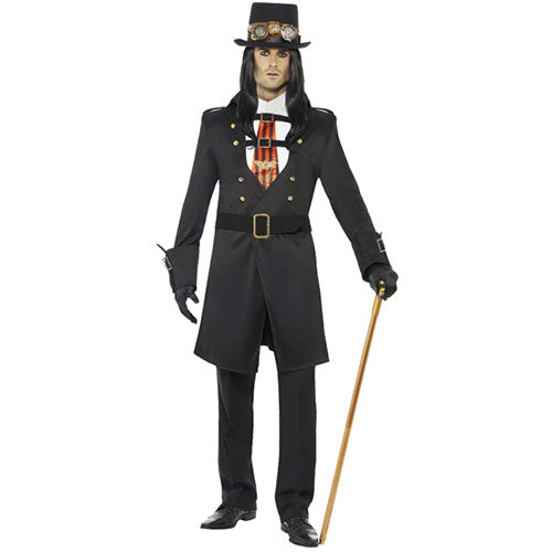 Victorian vampire men's costume