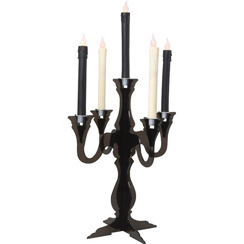 Chandelier noir baroque