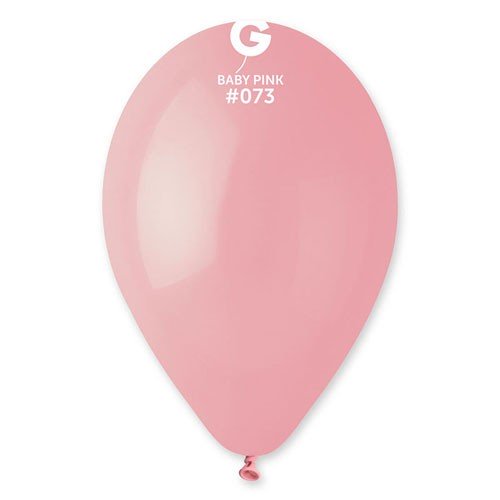Bag of 100 pastel pink balloons 30cm
