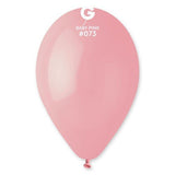 Sachet de 100 ballons rose pastel 30cm