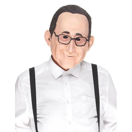 Masque latex François Hollande