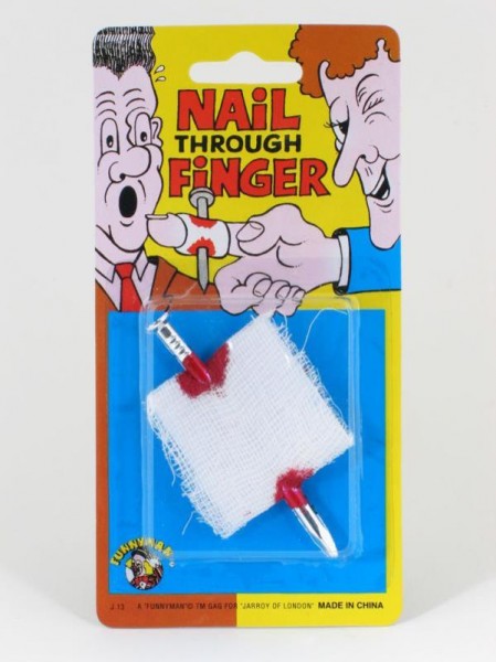 Nail in the finger