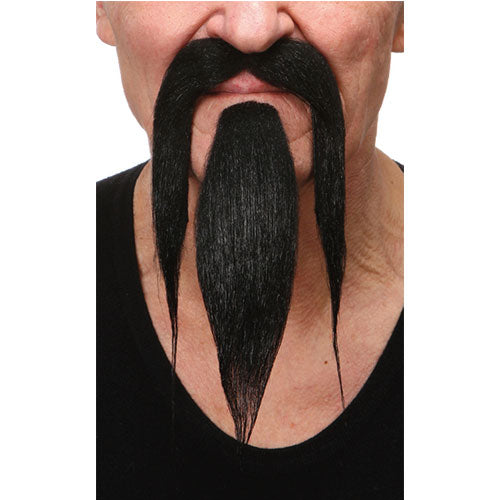 black chinese luxury beard mustache