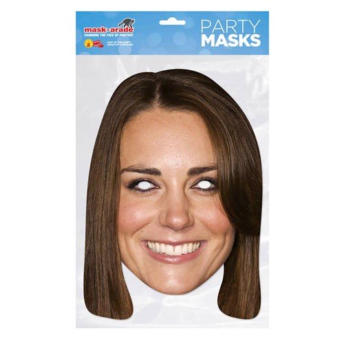 Masque carton Kate Middleton