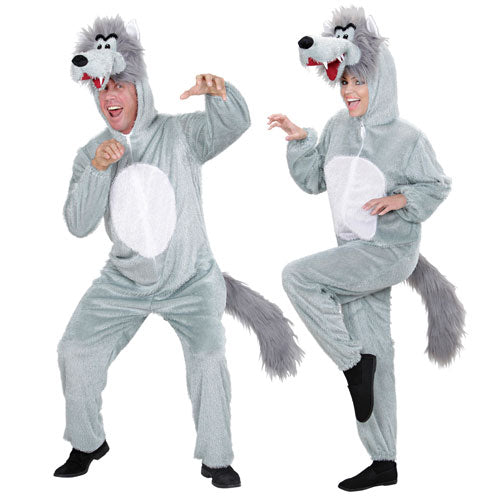 Funny wolf adult costume