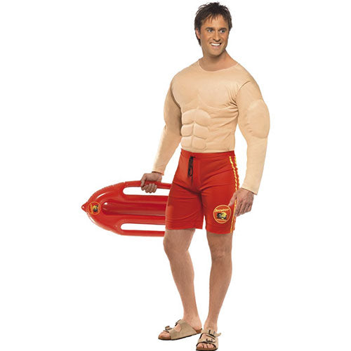 Muscular Lifeguard Man Costume