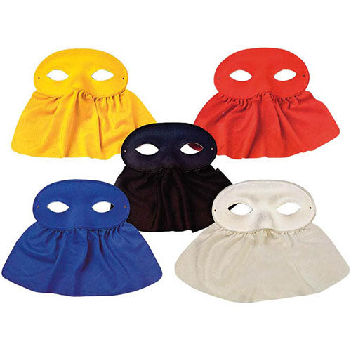 Loup satin bavette plusieurs coloris