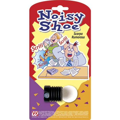 Noisy shoe