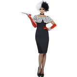 Madame cruella women's costume