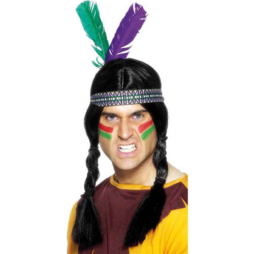 Indian feather headband