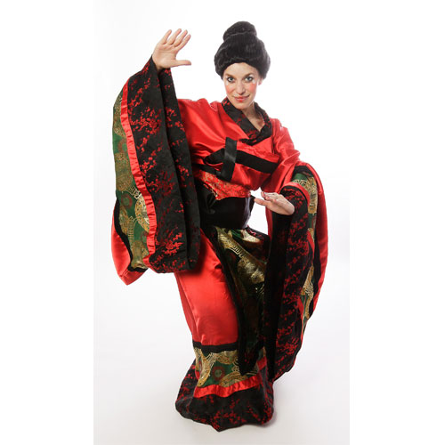 Prestigious geisha woman costume