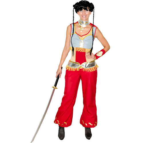 Warrior manga woman costume