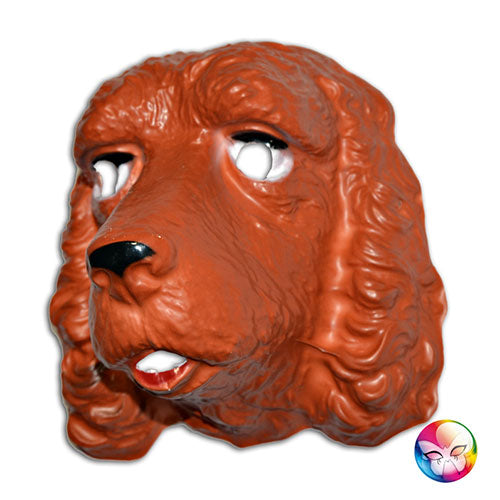 Masque plastique rigide épagneul