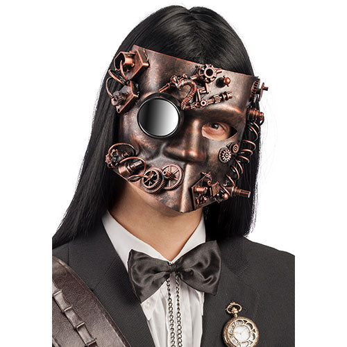 Copper steampunk mask