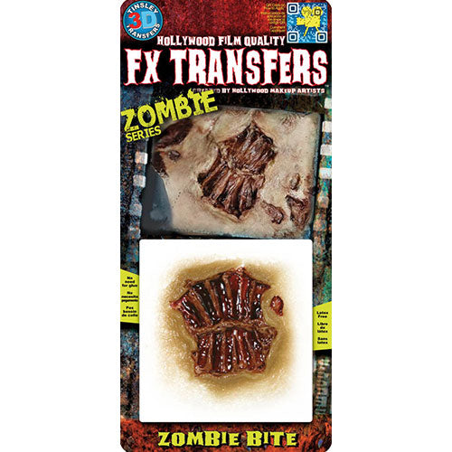 Morsure de zombie transfert 3D