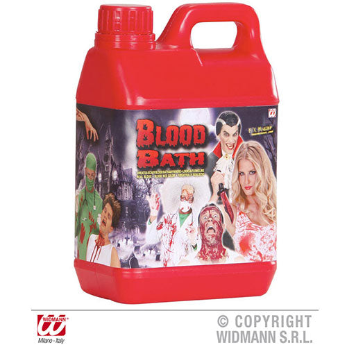 fake blood canister