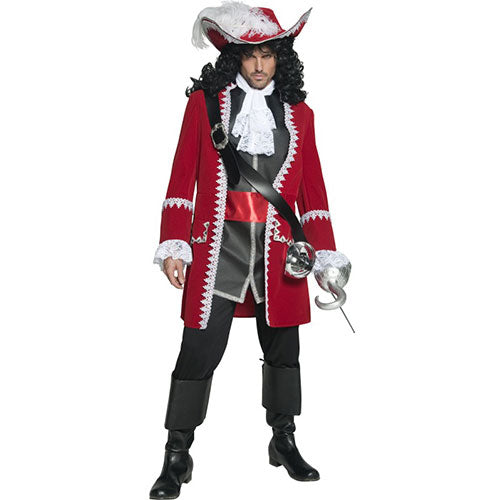 Authentic pirate captain costume