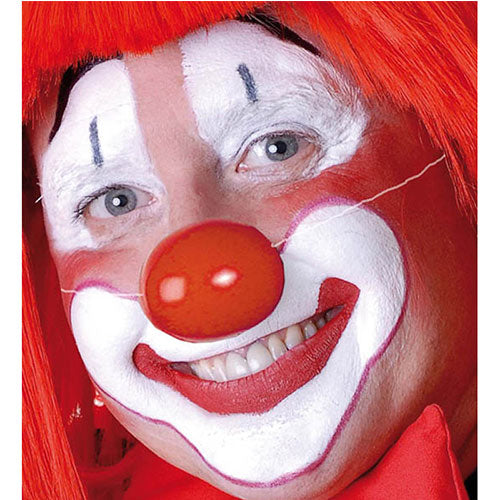 Nez de clown plastique rouge