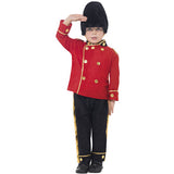 Child's red and black guard costume