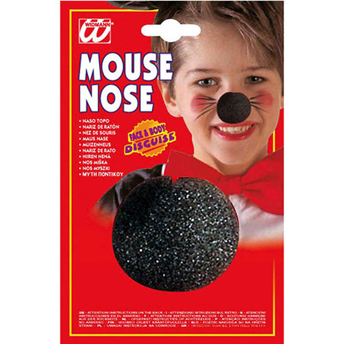 black foam clown nose