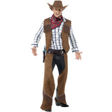Fringed cowboy men's costume