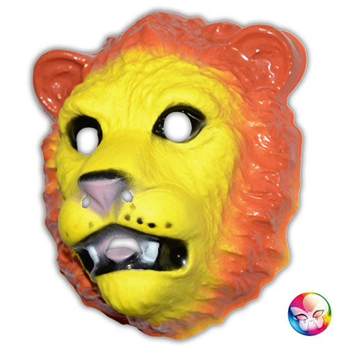 Masque plastique rigide lion