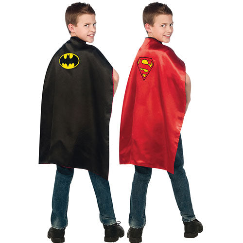 Batman Superman reversible cape