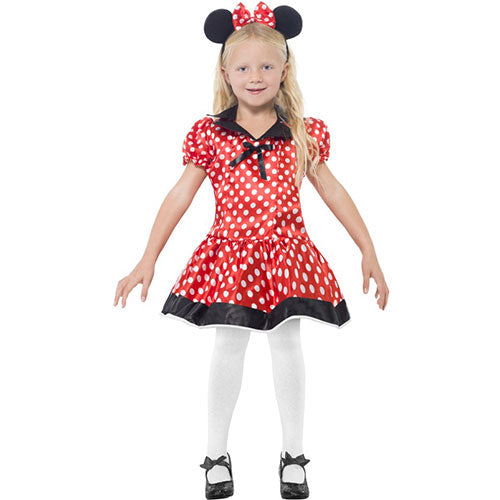 Little red mouse child costume