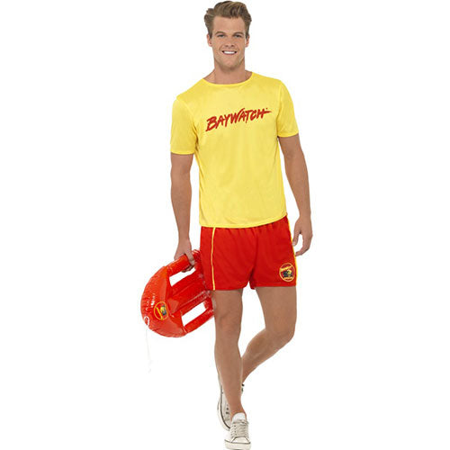 Men's Beach Lifeguard Costume