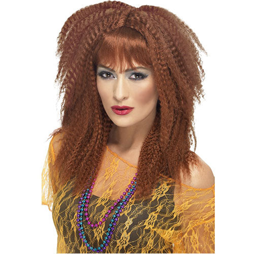 Chestnut crepe wig