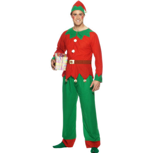 Christmas elf men's costume