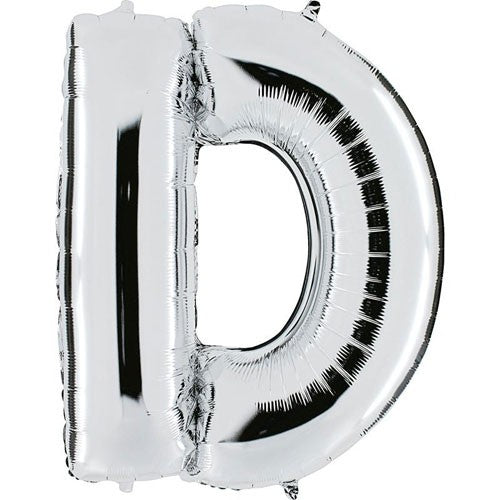 Metallic silver ball D, 102 cm