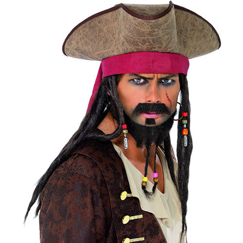 hat pirate of the caribbean dreadlocks