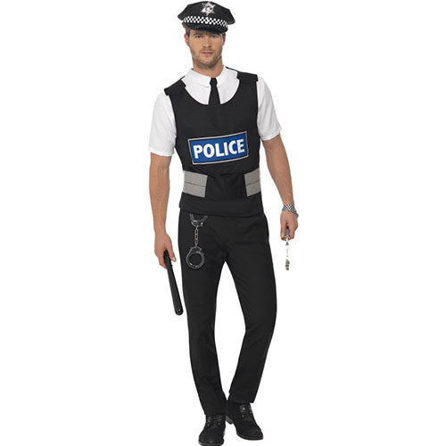 Men's police kit costume